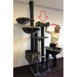 Rund sovhylla Ø50 cm med kudde