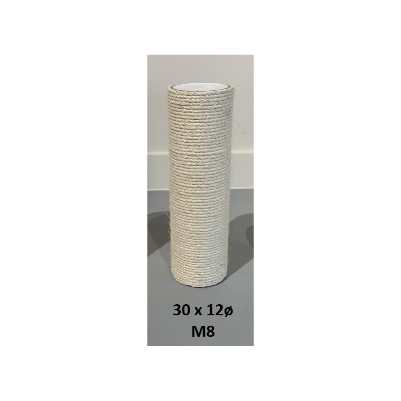 1 st Sisalpelare 30x12 cm M8 ljus Royal klösträd