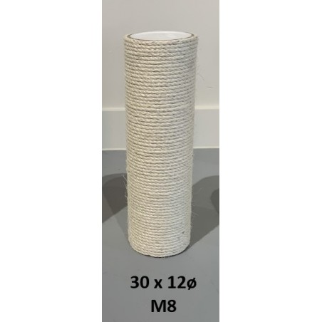1 st Sisalpelare 30x12 cm M8 ljus Royal klösträd