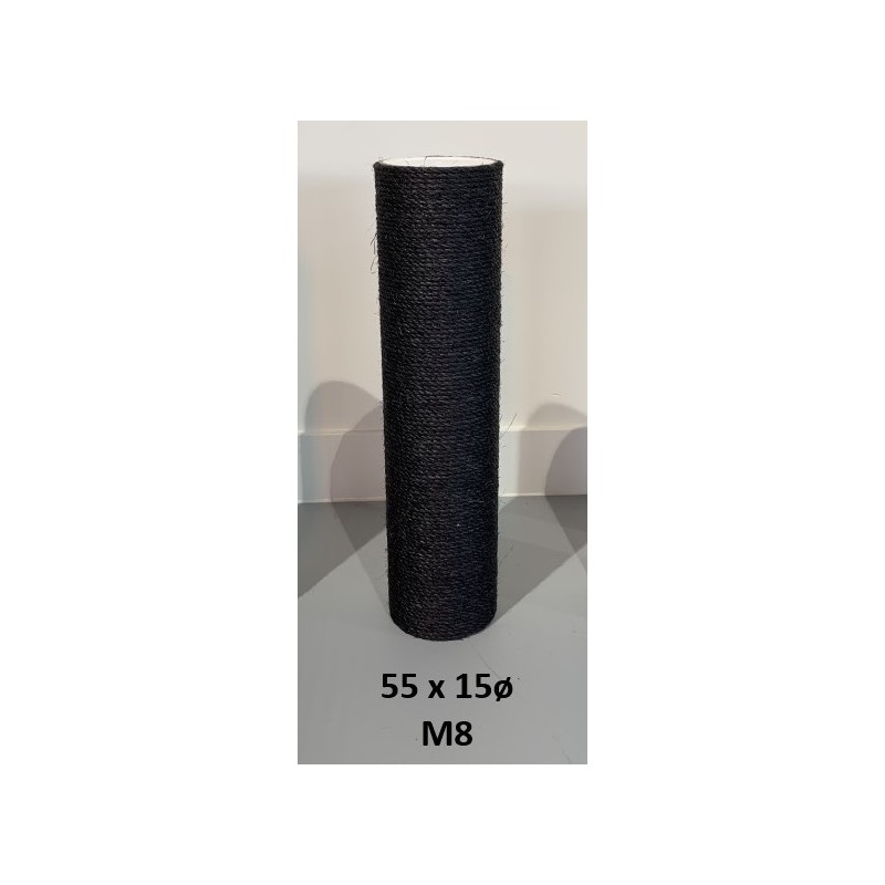 1 st Sisalpelare 55x15 cm M8 mörk Royal klösträd