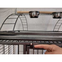 Fågelburen Papegojbur 99 Jac mini med säkerhetsspärr för dörren